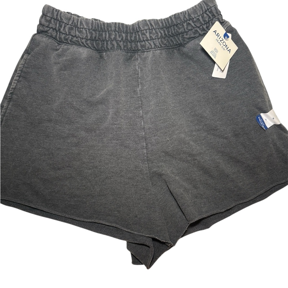 Arizona Jean Company Gray Athletic Shorts Elastic Waistband